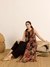 Black Reya Kurta Set