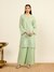Pista Green Madhura Kota Kurta Set