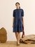 Blue Denim Flora Short Dress