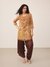 Brown Flowrence Kurti