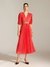 Red Demi Long Dress