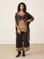 Black Palak Cord Set