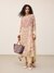 Ecru Kantha Art Suit Set