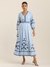 Powder Blue Penny Long Dress