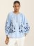 Powder Blue Penny Short Top