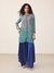 Teal Sonmarg Kurta
