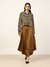 Khaki Green Cowl Pants