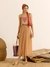 Beige Mia Long Dress
