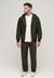 SURPLUS NYLON HOODED BOMBER JACKET