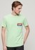 CALI STRIPED LOGO T-SHIRT