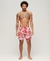 HAWAIIAN PRINT 17 SWIM SHORT