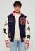 COLLEGE VARSITY PATCHED BOMBER JACKET