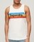 CALI STRIPED LOGO VEST
