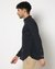 Tailored Fit Solid Linen Blue Shirt