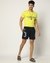 Contrast Embroidered Regular Fit Navy Swim Shorts