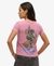 TATTOO RHINESTONE FITTED TEE