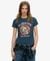 TATTOO RHINESTONE FITTED TEE