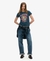 TATTOO RHINESTONE FITTED TEE