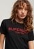 SPORT LUXE GRAPHIC FITTED TEE