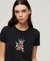 TATTOO EMBROIDERED FITTED TEE