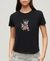 TATTOO EMBROIDERED FITTED TEE