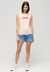 SPORT LUXE GRAPHIC FITTED TANK