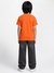 SD SCRIPT PRINT ROUND-NECK BOYS T-SHIRT