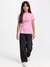 REAL GLITTER PRINT GIRLS T-SHIRT