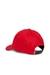 Red Baseball cap in solid-colour cotton