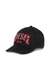 Black Baseball cap with graphic print
