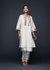 Off-White Gota Layered Kurta