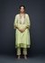 Pista Green Gota Layered Kurta
