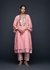 Peach Gota Layered Kurta