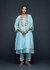 Blue Gota Layered Kurta