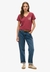 SUIKA METALLIC RELAXED VEE TEE