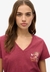 SUIKA METALLIC RELAXED VEE TEE