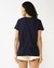 SUIKA METALLIC RELAXED VEE TEE