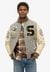 COLLEGE PATCHED BOMBER JACKET