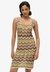 ZIGZAG KNIT MINI DRESS