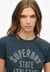 ATHLETIC GRAPHIC FITTED TEE
