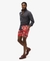 HAWAIIAN PRINT 16 SWIM SHORT
