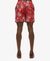 HAWAIIAN PRINT 16 SWIM SHORT
