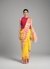 Yellow Daffodil Breeze Printed Saree
