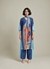 Blue Still Waters Kurta Bottom Set