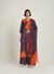 Purple Dusky Blooms Kurta Bottom Set