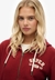 ATHLETIC RELAXED CROP ZIPHOOD