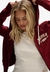 ATHLETIC RELAXED CROP ZIPHOOD
