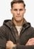 ESSENTIAL LOGO WASHED ZIPHOOD