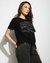 DELUX 77 RHINESTONE KNOT TEE
