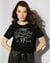 DELUX 77 RHINESTONE KNOT TEE